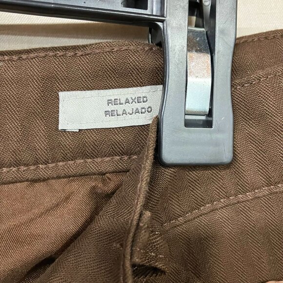 NWT Goodfellow & Co Men's 33X32 Brown Straight Leg Utility Pants Herringbone - Picture 8 of 14